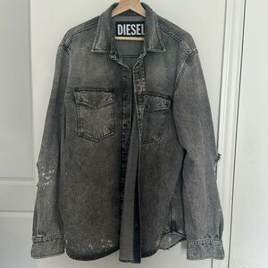 Diesel Jean Shirt/ Jacket Size XL